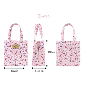 Signature Vertical Tote Bag (M) | UMA028 | Dessert Parrot Pink