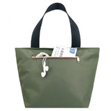 Premium Monochrome Travel Tote Bag | UMA046SC | Nylon Purple