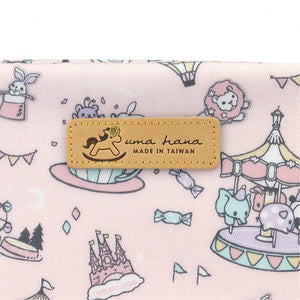 Cube Cosmetic Pouch | UMA019 | Shaved Ice Pink