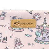 Cube Cosmetic Pouch | UMA019 | Shaved Ice Pink