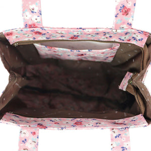 Signature Vertical Tote Bag (M) | UMA028 | Friends Forever Pink