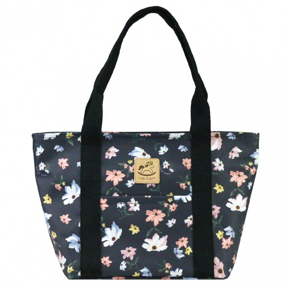 Classic Dumpling Shoulder Bag | UMA039 | Flower in the Wind Navy