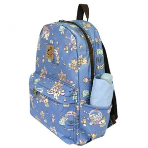Medium Backpack | UMA186 | Fancy London Dark Blue