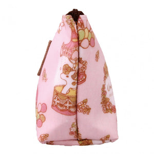 Dumpling Cosmetic Pouch (S) | UMA007 | Stroll in Rain Pink