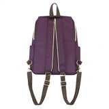 Triple Zippers Backpack | UMA083SC | Nylon Black
