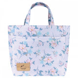Double Pocket Bag | UMA005 | Floral Flowers Purple