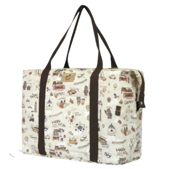 XL Travel Shoulder Bag | UMA173 | Taiwan Beige