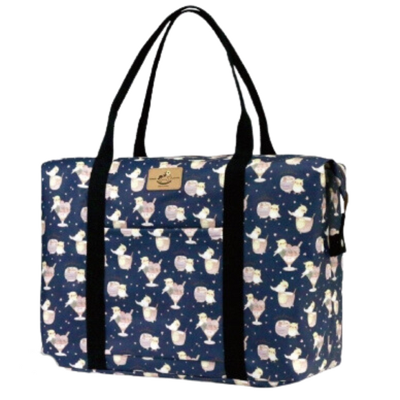 XL Travel Shoulder Bag | UMA173 | Dessert Parrot Navy