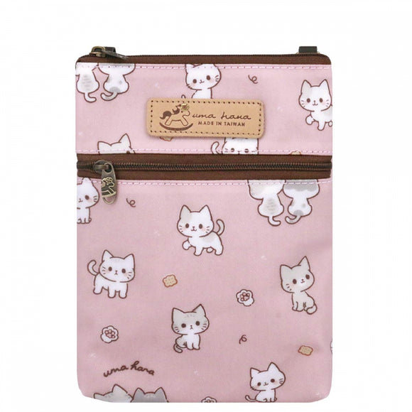 Amber Crossbody Bag | UMA251 | Cookies Tabby Cat Pink