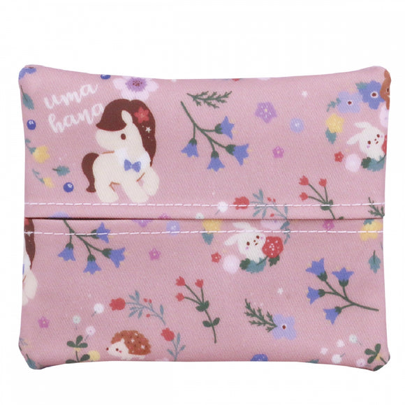 Tissue Coin Pouch | UMA009 | Hide and Seek Pink
