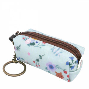 Lipstick Coin Pouch with Key Ring | UMA011 | Hide and Seek Sky Blue