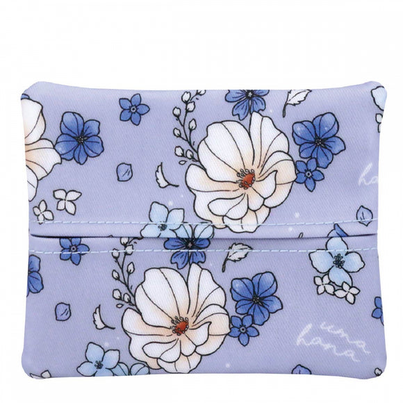 Tissue Coin Pouch | UMA009 | Pasque Flower Sky Blue