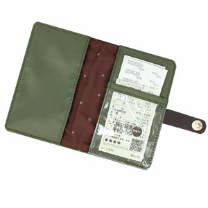 Passport Holder with Snap Button | UMA098 | Navy