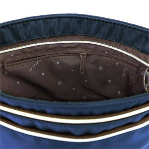 4 Zipper Crossbody Bag | UMA170SC | Nylon Navy