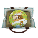 Big Bento Bag (Button) | UMA213 | Twist Lake Blue