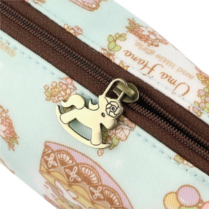 Rectangle Pouch with Wristlet | UMA167 | Owl Chef Pink