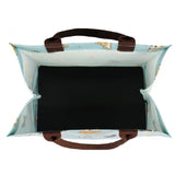Big Bento Bag (Button) | UMA213 | Morning Corgi Purple