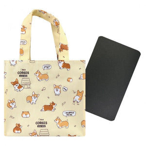 Lunch Bag (S) | UMA086 | Cookies Tabby Cat Navy