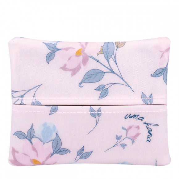 Tissue Coin Pouch | UMA009 | Floral Flowers Pink
