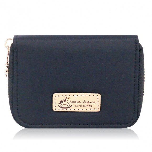 Zipper Card Holder | UMASC235 | Nylon Black