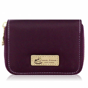 Zipper Card Holder | UMASC235 | Nylon Purple