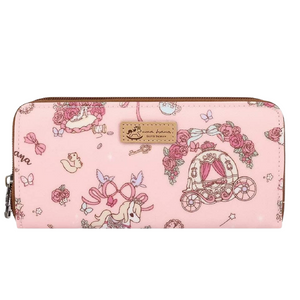Zip Around Long Wallet | UMA228 | Beautiful Carriage Pink