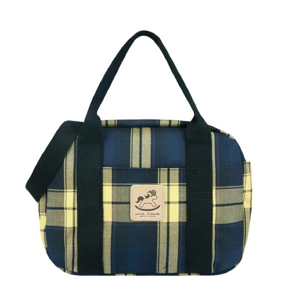 Miffy Crossbody Tote Bag | UMA214CH | Checkered Yellow