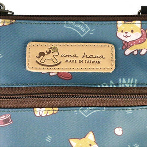 Amber Crossbody Bag | UMA251 | Shiba Inu Green