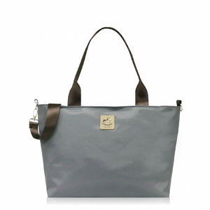 Horizontal A4 Shoulder Bag | UMA191SC | Nylon Grey