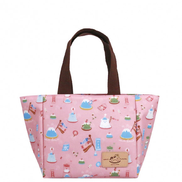 Square Tote Bag | UMA192 | Fuji Ice Pink