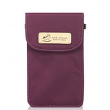 Flip Handphone Pouch w Strap | UMA151SC | Nylon Purple