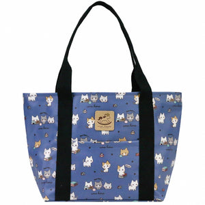 Classic Dumpling Shoulder Bag | UMA039 | Tabby Cat Navy