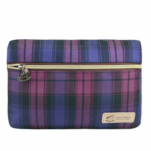 Crossbody Nanita Bag | UMA202CH | Checkered Purple