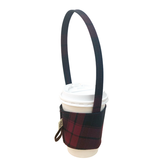 Drink Cup Holder | UMA187CH | Checkered Red