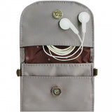 Flip Handphone Pouch w Strap | UMA151SC | Nylon Grey