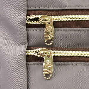 5 Zippers Crossbody Bag | UMA087SC | Nylon Purple