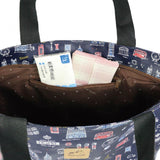 Large Travel Shoulder Bag | UMA073 | Fireworks Owl Pink