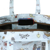 A4 Bucket Bag | UMA091 | Hedgehog Coffee