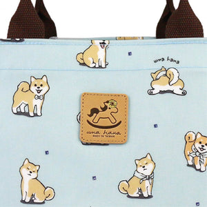 Big Bento Bag (Button) | UMA213 | Cat on Shore Pink