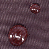 Single Zipper Coin Pouch with Keyring | UMA193SC | Nylon Coffee Black