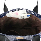 Classic Dumpling Shoulder Bag | UMA039 | Tabby Cat Navy