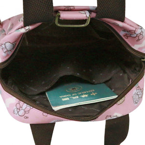 Caramel Triple Usage Bag | UMA226 | Dessert Parrot Dark Blue