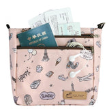 4 Zippers Crossbody Bag | UMA170 | Baby Corgi Pink