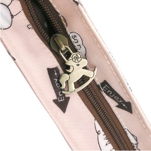 4 Zippers Crossbody Bag | UMA170 | Lefu Owl Black