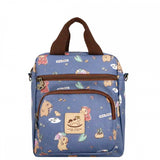 Caramel Triple Usage Bag | UMA226 | Rainy Capybara Blue