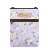 Amber Crossbody Bag | UMA251 | Wild Flowers Purple